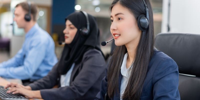 Customer support ensures that technical or account-related issues are resolved