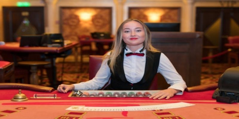 Live dealer intro often include communication between players at the table